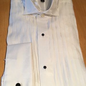 New..Carlo Pacini high fashion mens tuxedo shirt